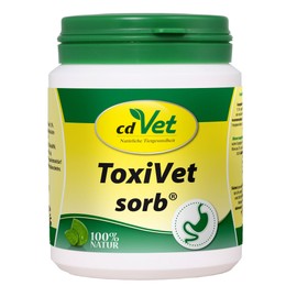 cdVet Naturprodukte ToxiVet sorb 150 g - Hund, Katze - Ergänzungsfuttermittel - Durchfall - Unterstützung der Organfunktion + Verdauungsorgane + Immunsystem - essentielle Aminosäure - Vitamine -, 478