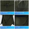 BROTOU Sun Cap Fishing Hats, UPF 50+ Wide Brim Outdoor