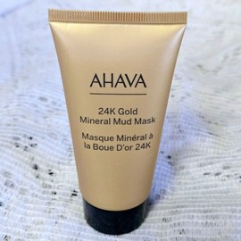 AHAVA NEW AHAVA 24K GOLD DEAD SEA MINERAL MUD MASK 50 MIL 1.7 OZ TUBE MSRP $74