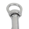 Single Ended Swivel Snap Hooks, 316 Stainless Steel Swivel Eye