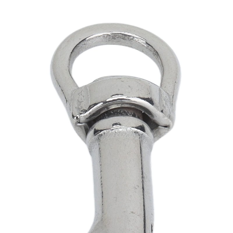 Single Ended Swivel Snap Hooks, 316 Stainless Steel Swivel Eye