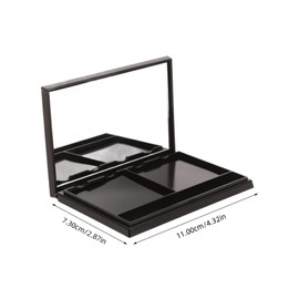 Healvian Eyeshadow and Blush Empty Box Mini Gloves Lip Gloss Eye Shadow Palette Highlight Palette Small Container Logo Mini Props Matte Container Mini Container Makeup Container