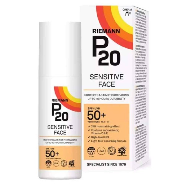 P20 Sun Protection Sensitive Face Cream SPF50 50g