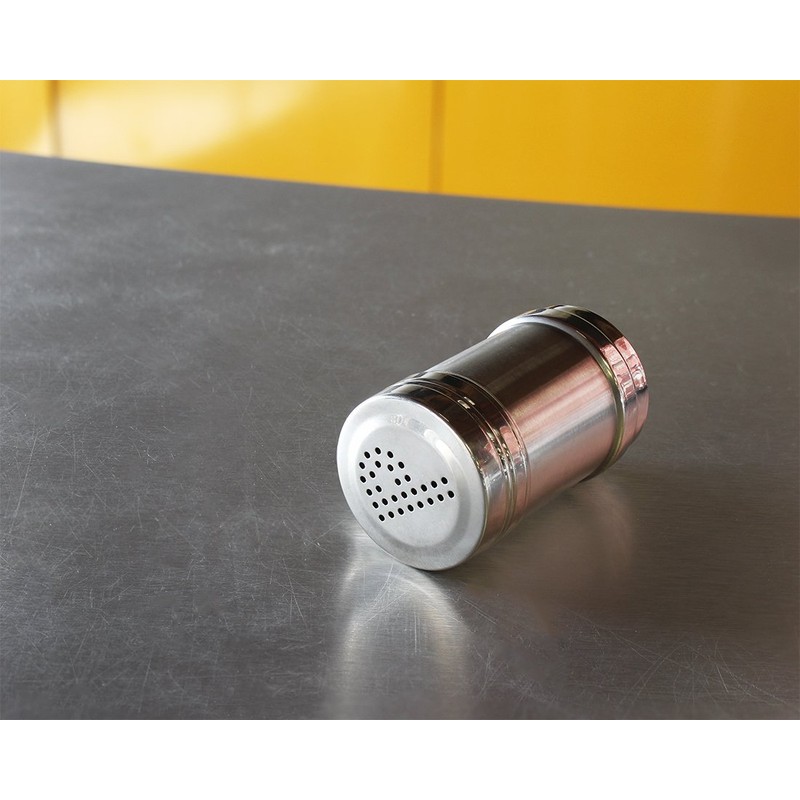 Stainless Steel Salt and Pepper Shakers Set for Kitchen Condiments