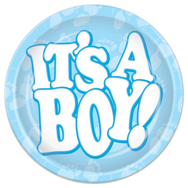 Beistle Company 8 BABY SHOWER Decoration Paper Party IT'S A