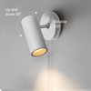 Aisilan Spotlights Indoor, LED Wall Spotlight Plug in with Switch,