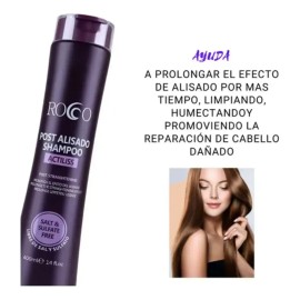 Kit De Shampoo Y Acondicionador Rocco Libre De Sal Y Sulfato