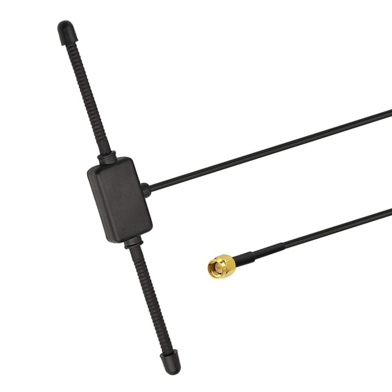 Bingfu 4G LTE Adhesive Mount Antenna Cellular SMA Male Dipole