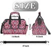 July 4th Holiday Patriotic 14 Pockets Tool Bags Heavy Duty