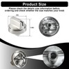 5Pcs Upgraded WB03X29300 Gas Stove Knobs for GE Range Surface