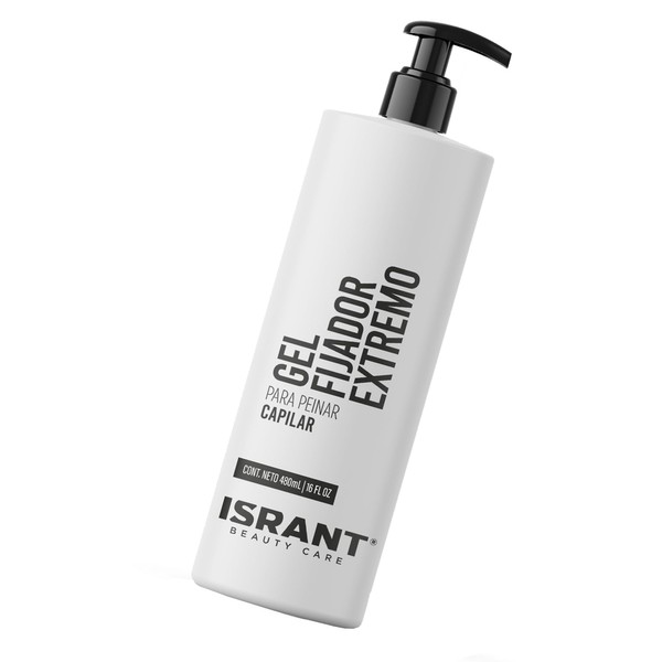 ISRANT | Gel para Cabello | Gel Fijador Extremo Máxima