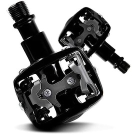 Wellgo MTB Mountain Bike Pedals and Cleats SPD Compatible Wpd-823