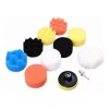 Set 11 Almohadillas Pulidoras de Esponja y Lana BEILISISHOP con