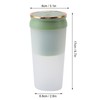 Portable Blender 4 Blades Cordless 300ml Capacity USB Rechargeable Handheld