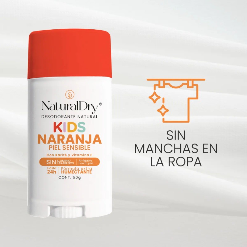 Desodorante barra Naturaldry Desodorante naranja pack de 2 u