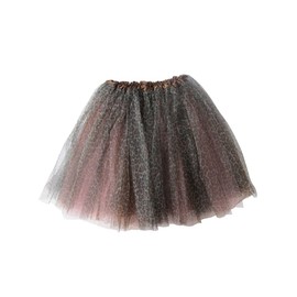 So Sydney Ballerina Basic Girls Dance Dress-Up Princess Fairy Costume Dance Recital Ballerina Ballet Tutu (Cheetah Pink)