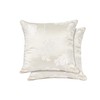 Emma Barclay Blossom - Jacquard Cushion Cover in Cream -