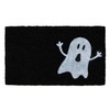 Calloway Mills 102002436 Ghost Doormat, 24" x 36", Black/White