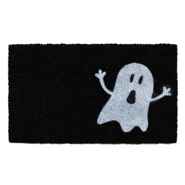 Calloway Mills 102002436 Ghost Doormat, 24" x 36", Black/White