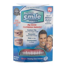 Veraly Dientes Sintéticos Silicona Sonrisa Perfecta Brillante Bella