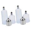 6 Pcs Airbrush Replacement Pot Airbrush Bottle Refillable Airbrush Cup