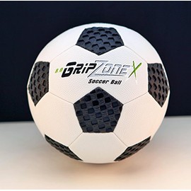 fun gripper 8.0 Inch Traditional Soccer Ball Size (4) (Black/White) W Panels by: Saturnian I P.E. Supplier