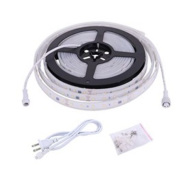 Luz Regulable LED Tira Luces Luz De Día 4200K 127 Voltios Ajustable LED Debajo Del Gabinete Luz, No LED Conductor Necesidad,Trabajar con Inteligente Tapón, 127V Triac Dimming iluminación Tira, Impermeable IP65 16.4ft Cala Luz, Patio Trasero iluminación