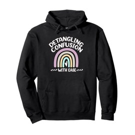 Detangling Confusion With Ease School Staff Pullover Hoodie