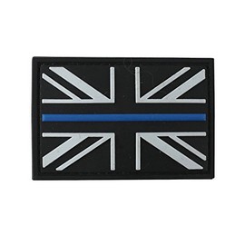 Kombat Thin Blue Line Patch PVC With Backing