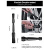 Fantasticlean 6PCS Car Wheel Cleaning Pro Kit, Tire Brush, Soft-bristled