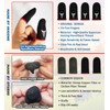 3 Colors 15 Pack E-Sports Light Model Gaming Finger Sleeves,