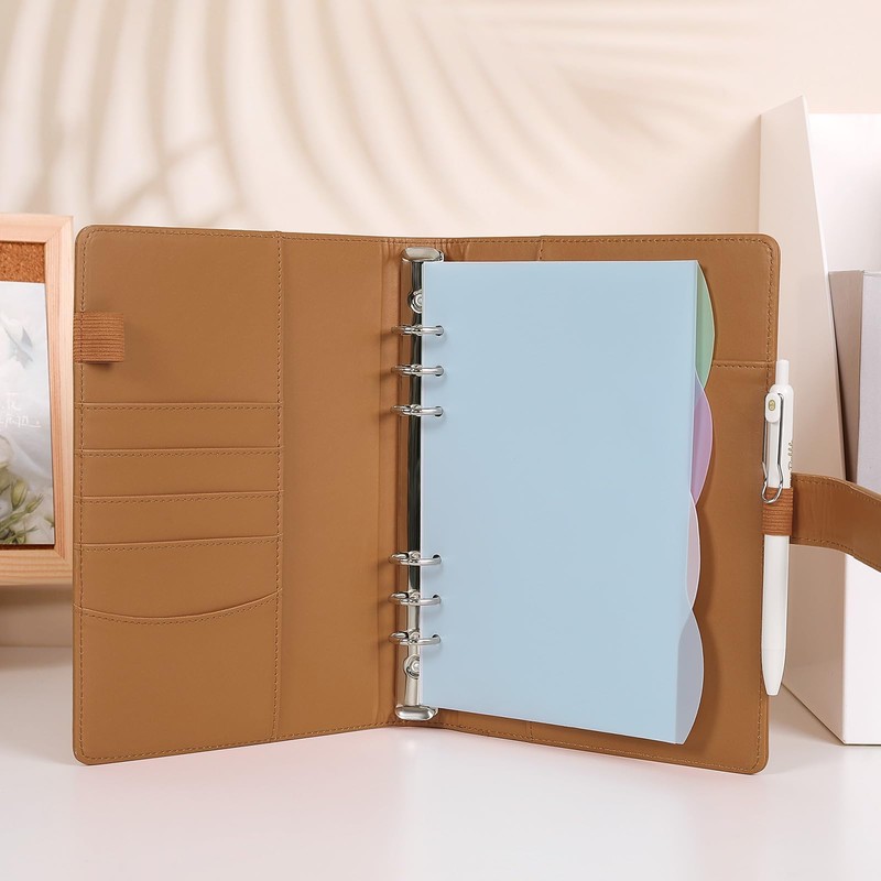 SKYDYE A5 Ring Binder, A5 Ring Binder Notebook, 135 Sheets