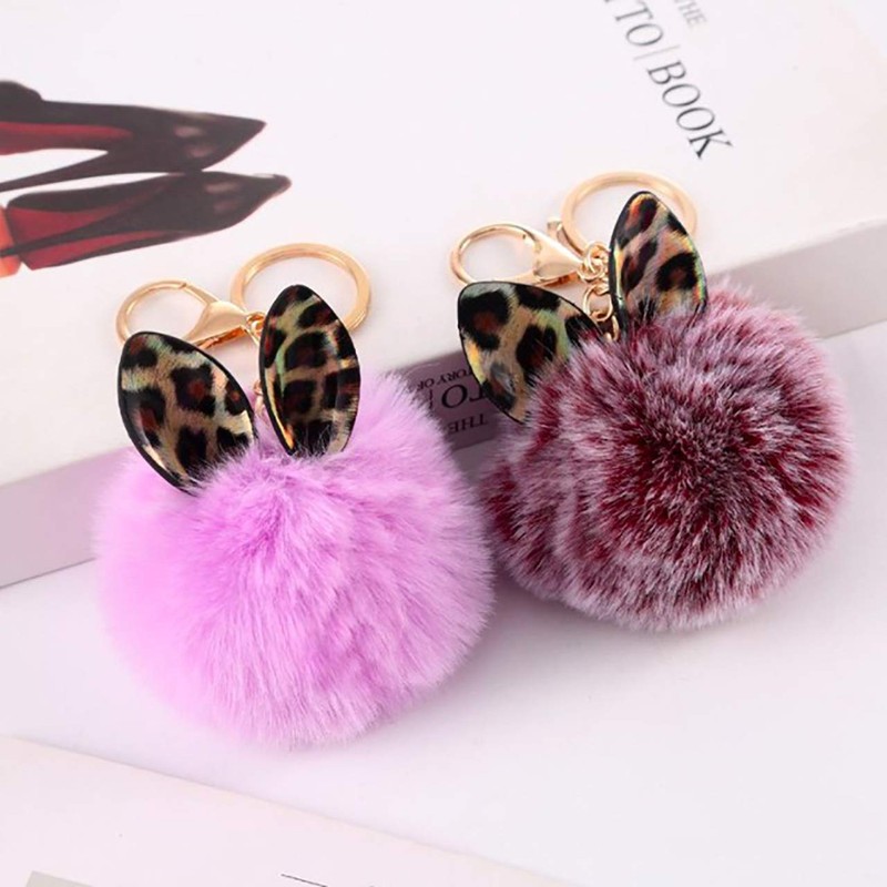 CHROME CRANE WB080 Women's Cat Ears Cat Leopard Pattern Cute