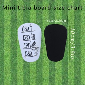 Lolileo Mini Football Shin Guards,2PCS Football Shin Guards,Universal Football Protective Equipment for Children,Lightweight And Compact,Ultimate Comfort (White)