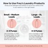 FREY Full Wash Laundry Care Bundle - Concentrated Liquid Laundry