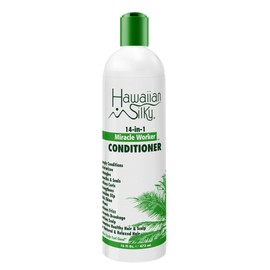 Hawaiian Tropic Tropic Silky 14 In 1 Miracle Worker Conditioner Moisture Detangles Hair 16oz, 16 Oz