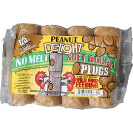 C&S Peanut Delight No-Melt Suet Dough Plug