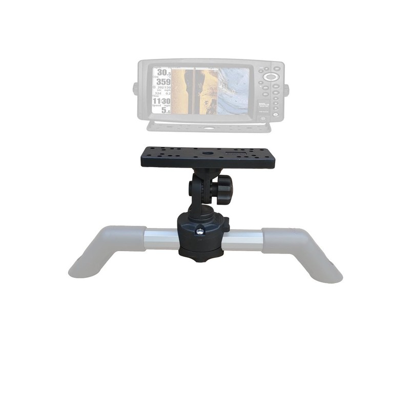 Brocraft Fish Finder Mount Hobie H-Rail/Compatible with Hobie H-Rail Marine