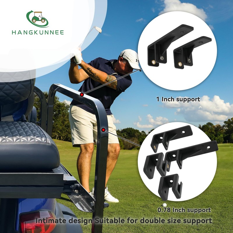 HANGKUNNEE Golf Cart Armrest with Cup Holder for EZGO Club