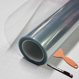 DIYAH Clear Paint Protection Bulk Vinyl Wrap Film with Hand Tools (48" X 60" / 4 FT X 5 FT)