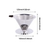 Coffee Filter, Reusable Coffee Filter, Paperless Coffee Filter, Stainless Steel
