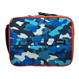 Yumbox Insulated Lunch Bag for Kids & Adults – Reusable Bento Lunch Tote with Strap – Fits Bento Box & Water Bottle – Durable, Easy-Clean, Lightweight, Compact Design (Camo)