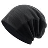 MECOLO Knit Cap, For Spring and Summer, Soft Gauze, Plain,