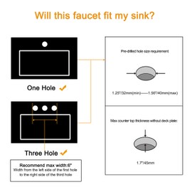 RODDEX Waterfall Bathroom Sink Faucet Unique Brass Modern Circle Glass Waterfall Faucet for Basin Vanity Single Hole Pedestal Sink Faucets One Handle Corner Sink Bathroom Faucet, Brushed Nickel