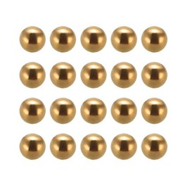 uxcell 3/8 Inch Precision Solid Brass Bearing Balls 20pcs