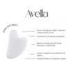 Avella Biotech Beauty Guasha Cuarzo Blanco Masaje Facial Antiedad Piedra