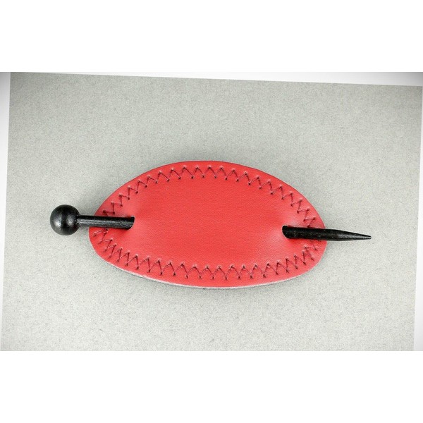 Perfect Hairstyle with Our Hair Accessories - Dark Red Faux