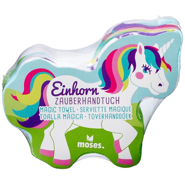 Moses 37982 Unicorn Magic Towel, for Children's Birthday Parties
