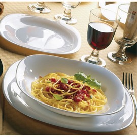 Bormioli Rocco Parma Small Bowls, White, Set of 6