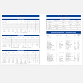 Yeplan Carbonless Lab Notebook - 8.5" x 11" Chemistry Notebook with 50 Sets of Pages, Science Grid Paper, Protective Translucent Cover & Wire-O Binding, for Students/Researchers